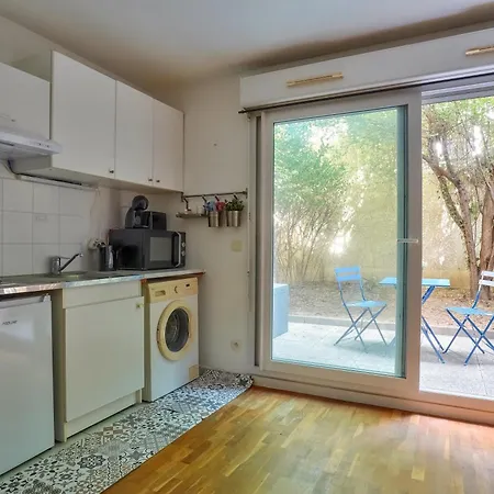 Апартаменты Le Petit Havre De - Terrasse Jardin Клиши